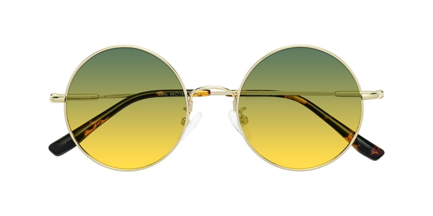 Belly - Gold Gradient Sunglasses