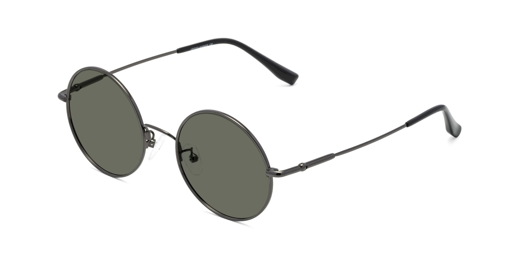 Angle of Belly in Gunmetal with Gray Polarized Lenses