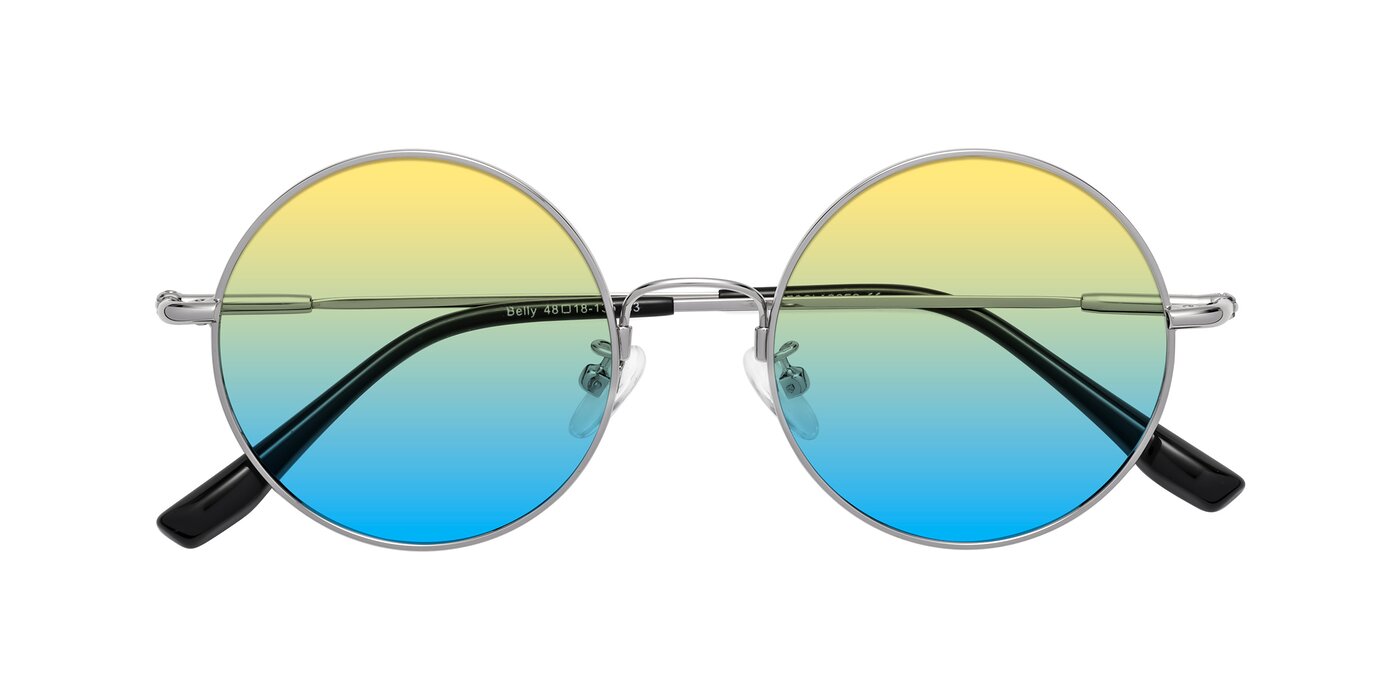 Belly - Silver Gradient Sunglasses