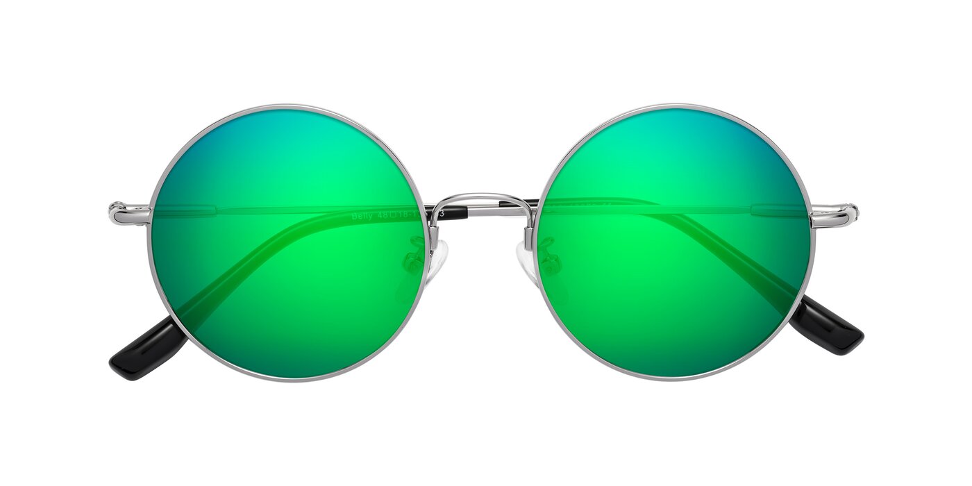 Belly - Silver Flash Mirrored Sunglasses