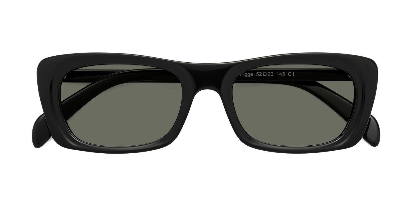 Figge - Black Polarized Sunglasses