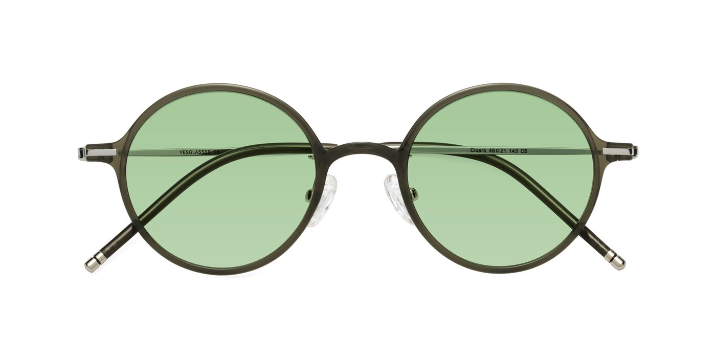 Cicero - Seaweed Tinted Sunglasses