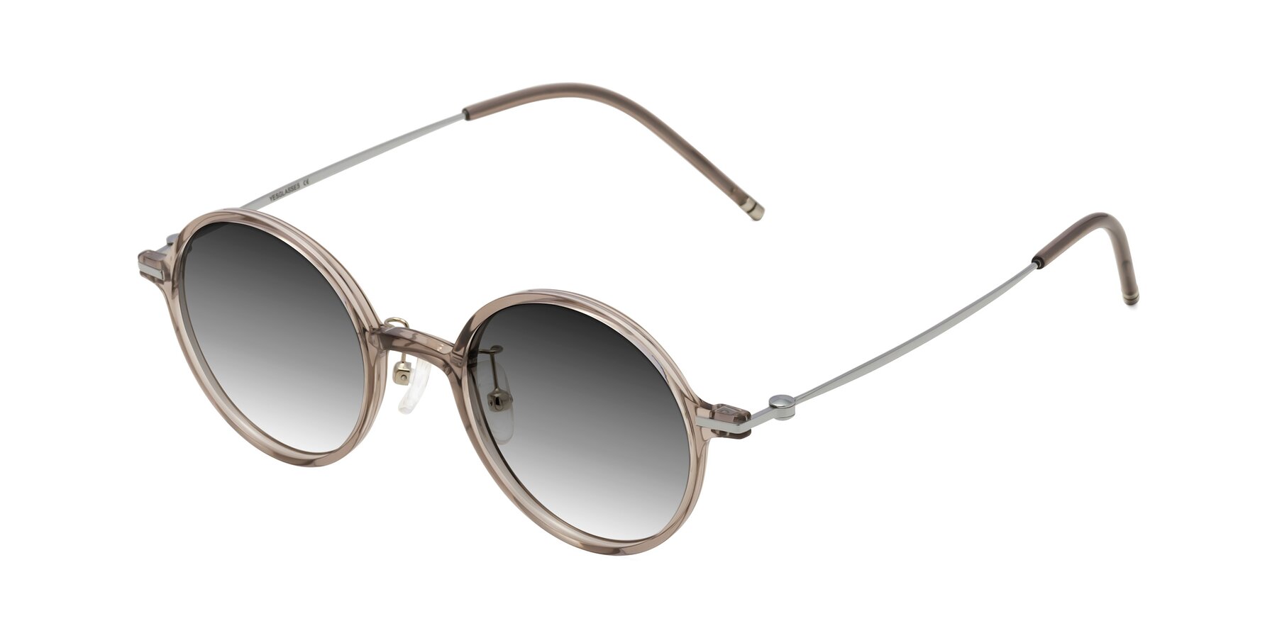 Angle of Cicero in Earl Gray with Gray Gradient Lenses
