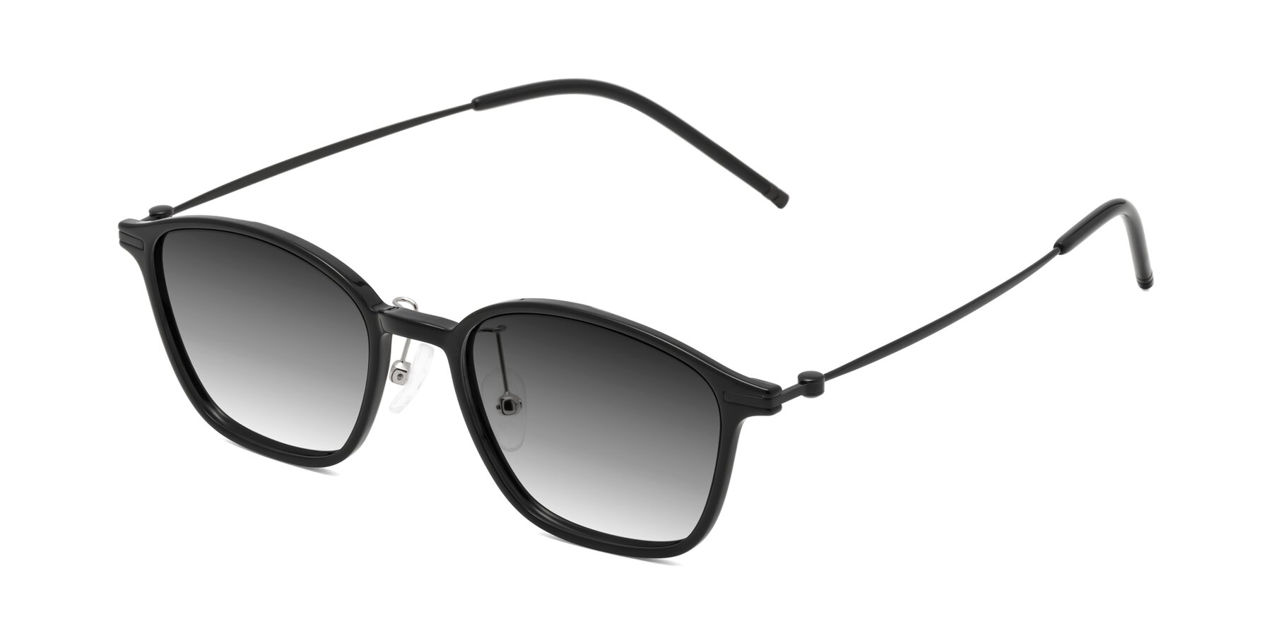 Angle of Cato in Black with Gray Gradient Lenses