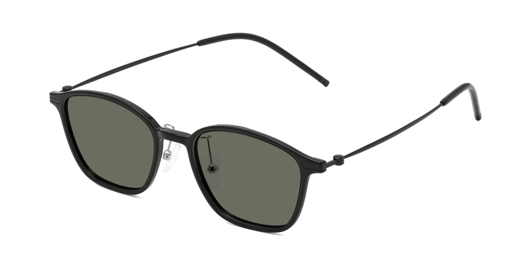 Angle of Cato in Black with Gray Polarized Lenses