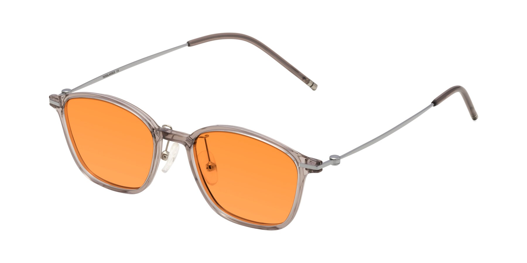 Angle of Cato in Earl Gray with Orange Tinted Lenses