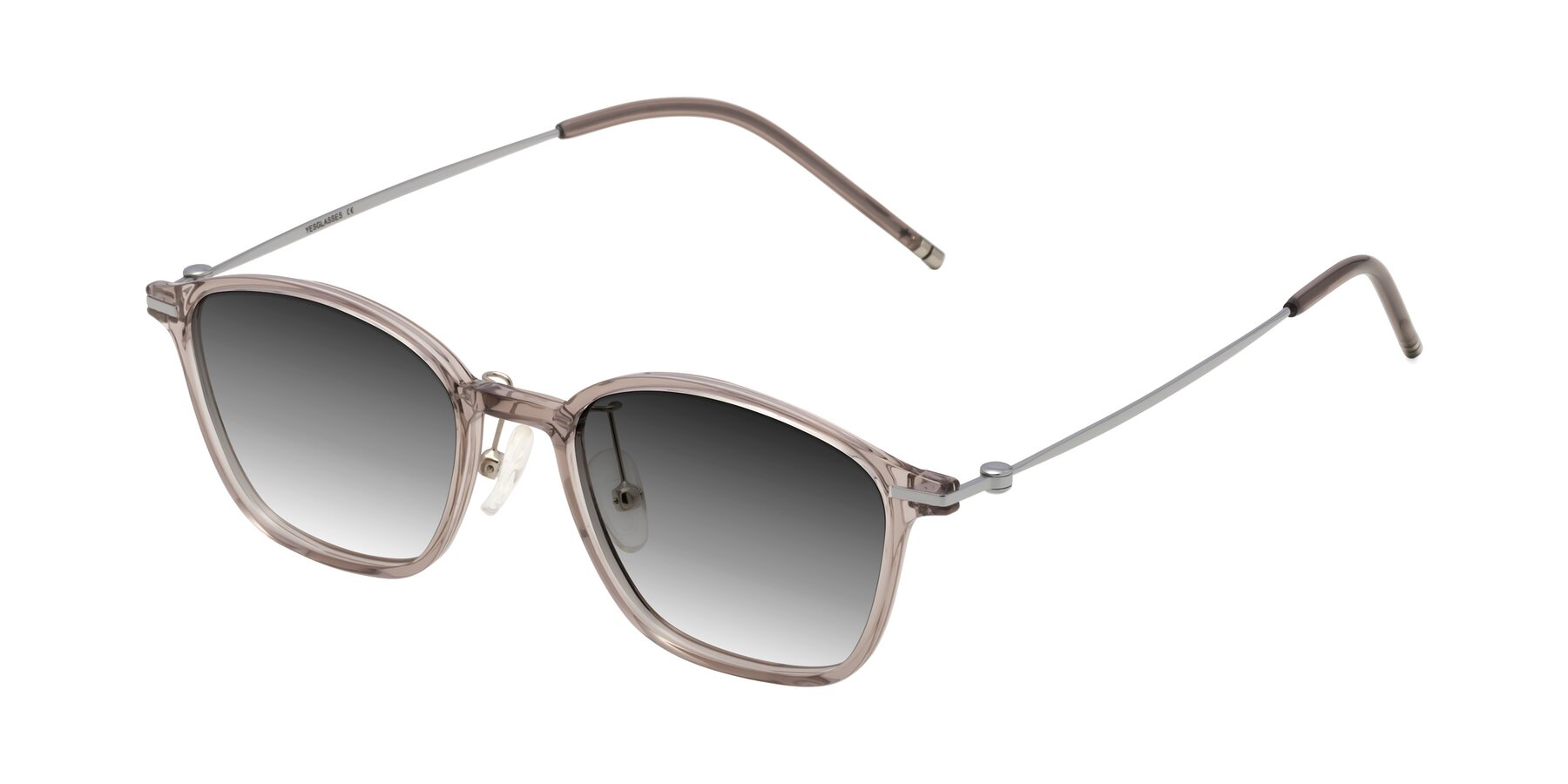 Angle of Cato in Earl Gray with Gray Gradient Lenses