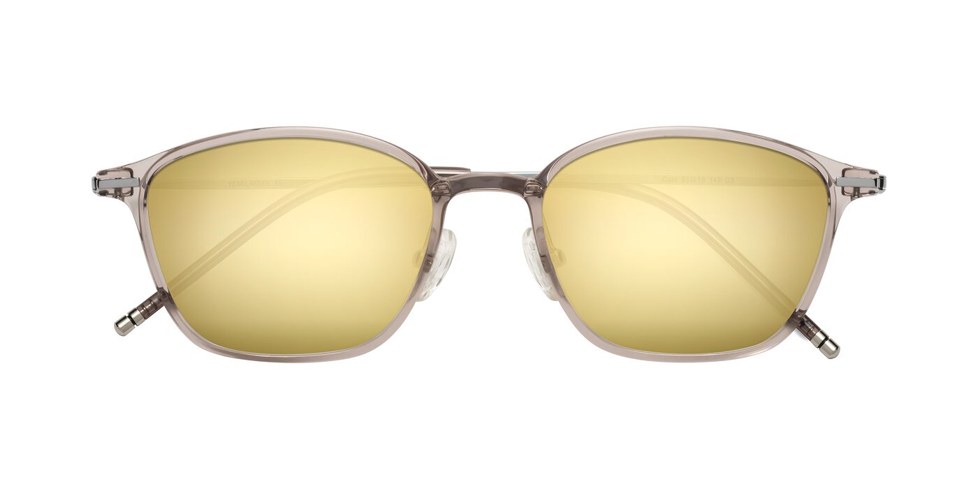 Cato - Earl Gray Flash Mirrored Sunglasses