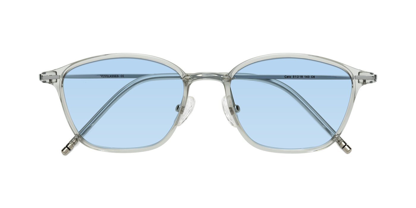 Cato - Light Gray Tinted Sunglasses