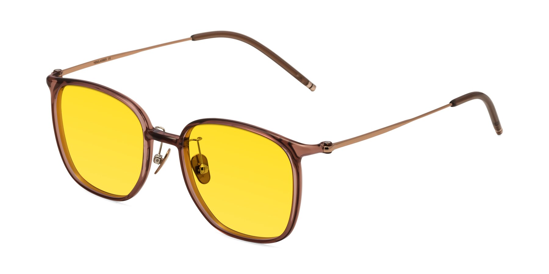 Angle of Manlius in Redwood with Yellow Tinted Lenses