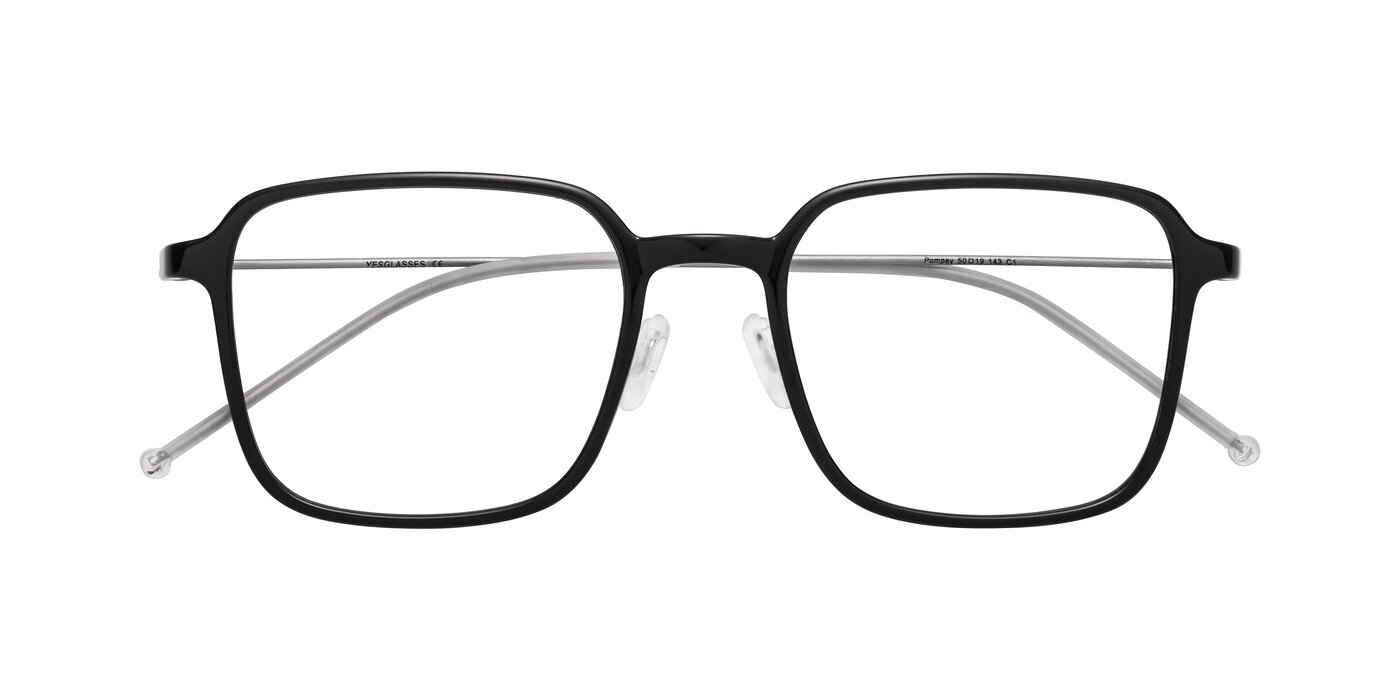 Pompey - Black Eyeglasses
