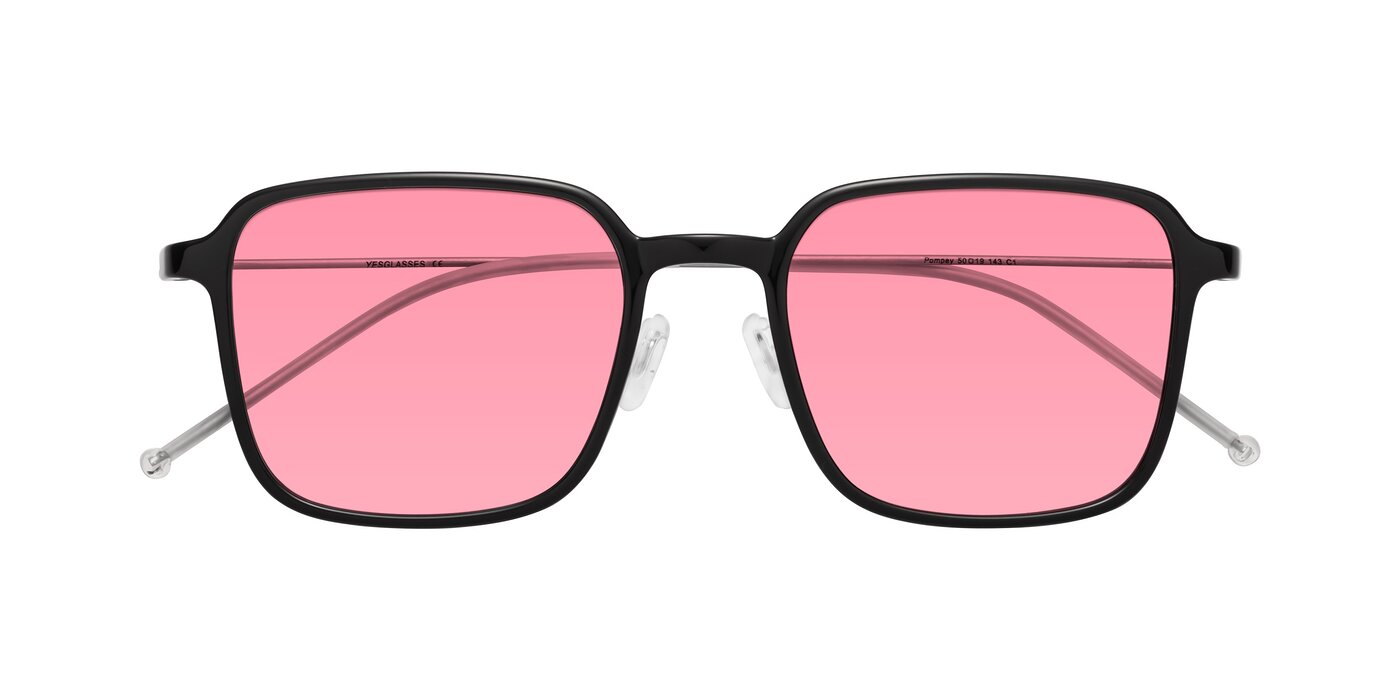 Pompey - Black Tinted Sunglasses