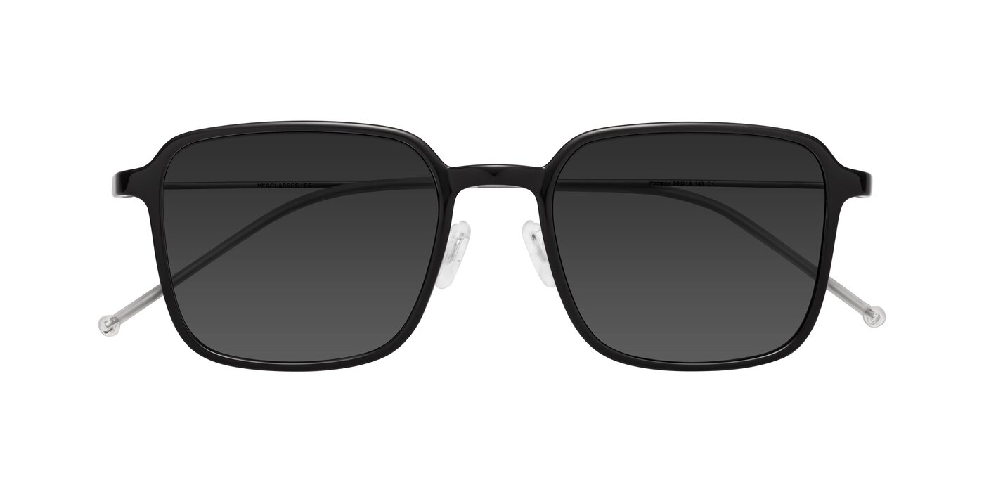 Pompey - Black Tinted Sunglasses