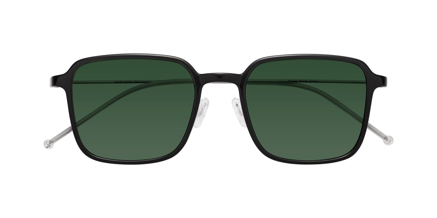 Pompey - Black Tinted Sunglasses