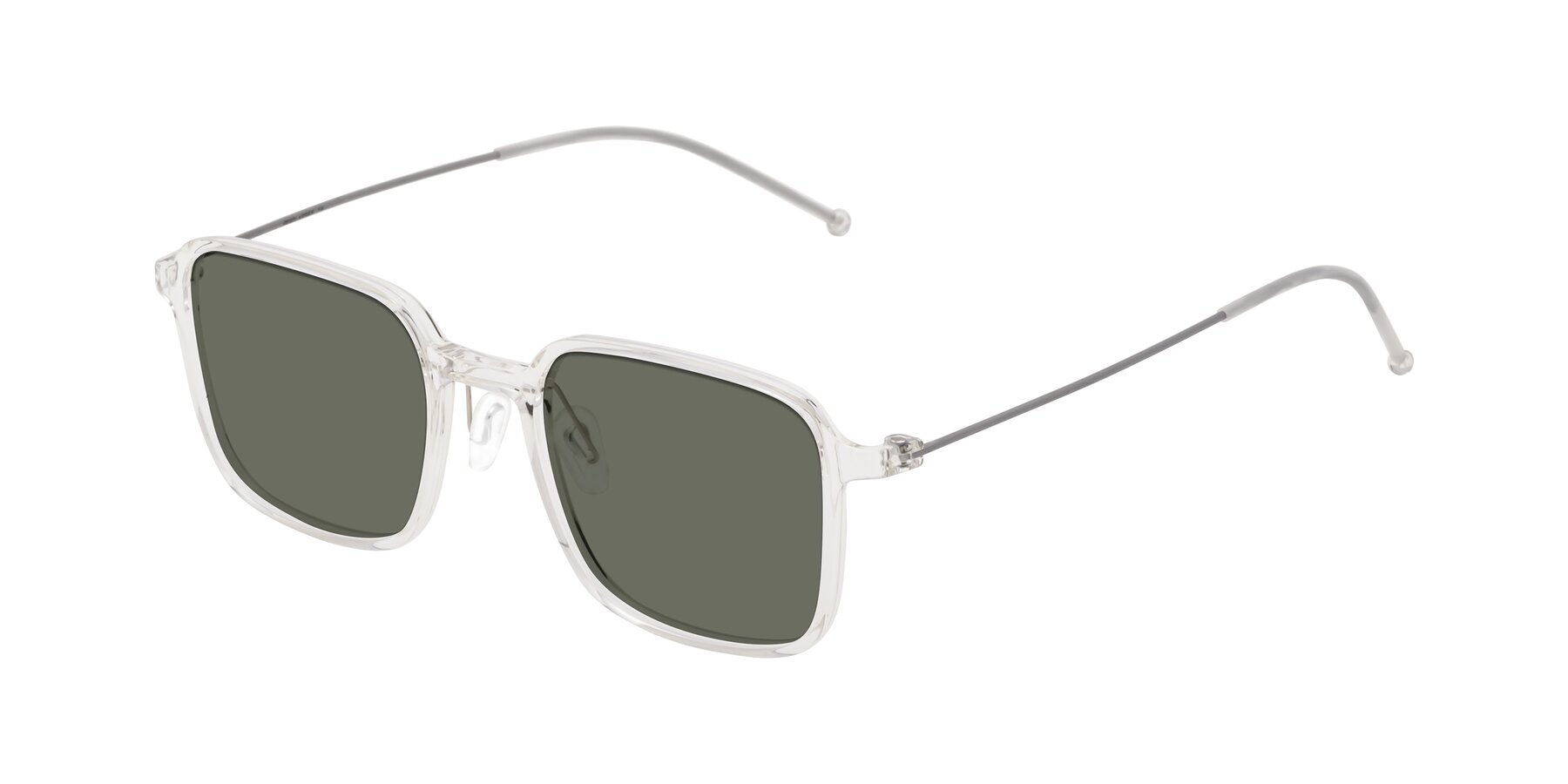 Angle of Pompey in Clear with Gray Polarized Lenses