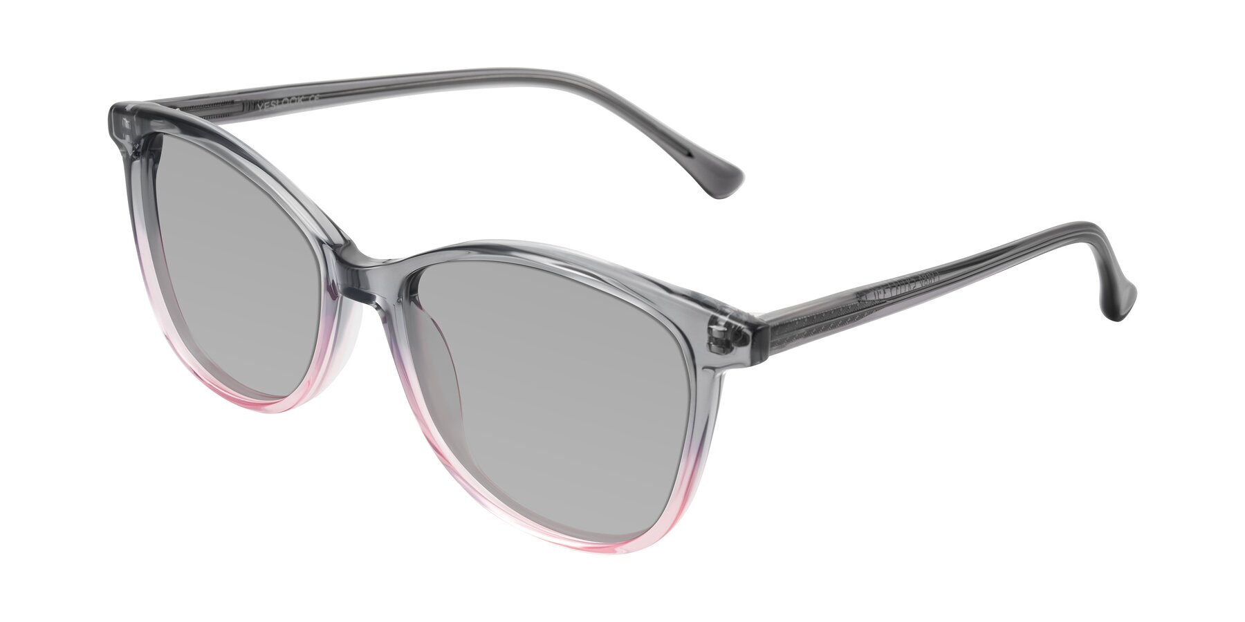 Angle of Creek in Gray/Pink with Light Gray Tinted Lenses