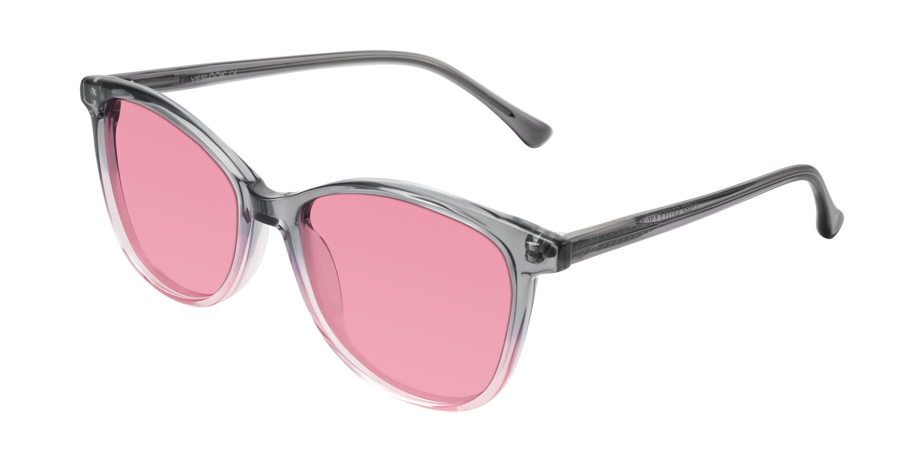 Angle of Creek in Gray/Pink with Pink Tinted Lenses