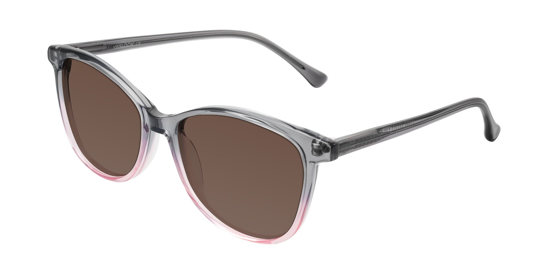 Angle of Creek in Gray/Pink with Brown Tinted Lenses