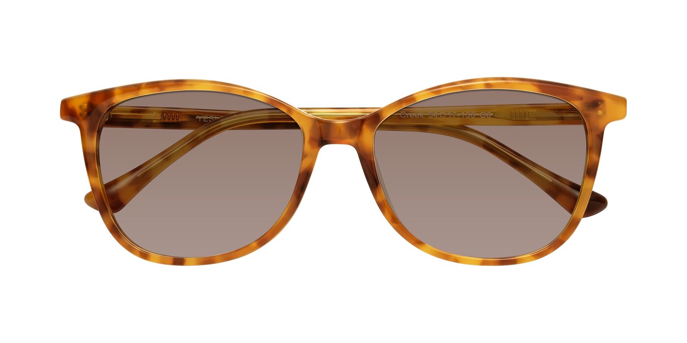 Creek - Amber Tortoise Tinted Sunglasses