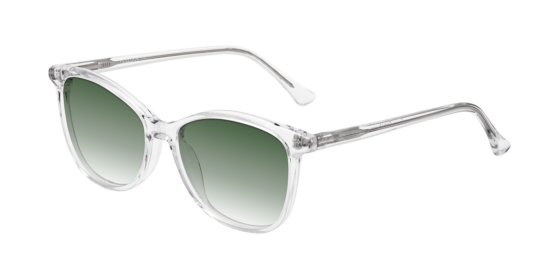 Angle of Creek in Clear with Green Gradient Lenses