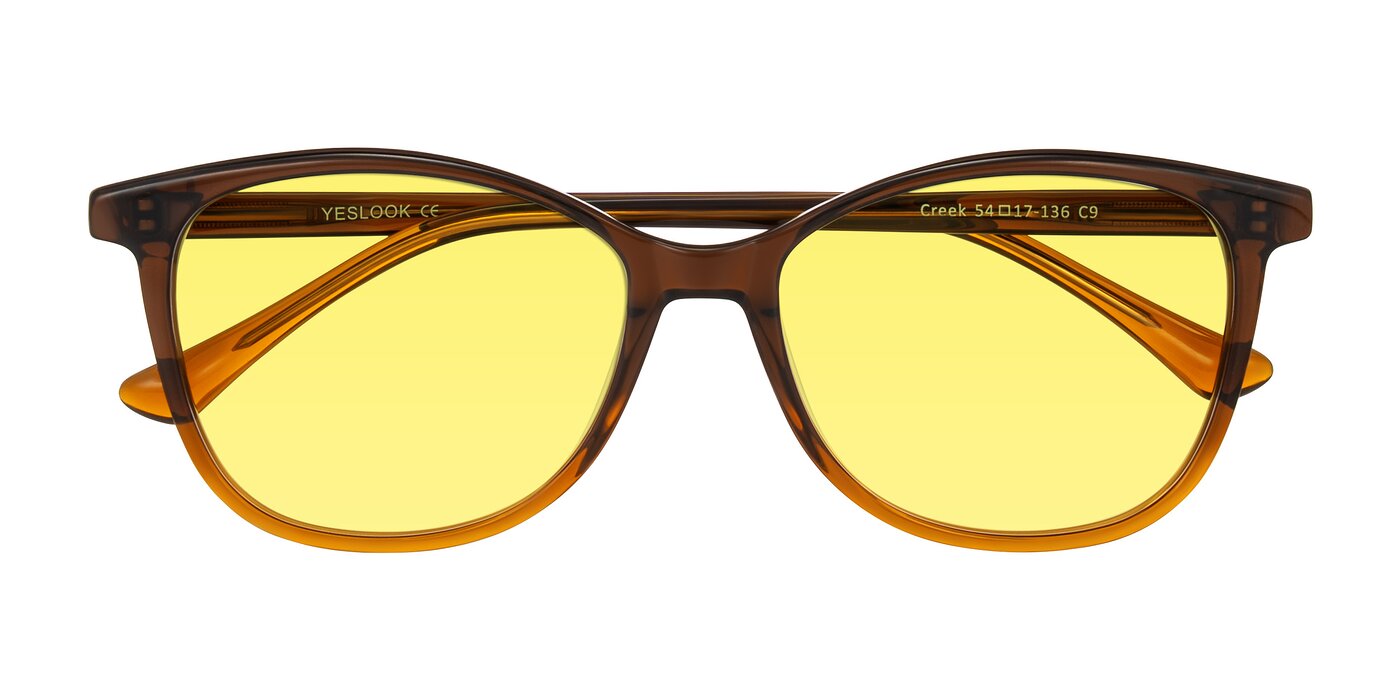 Creek - Gradient Brown Tinted Sunglasses