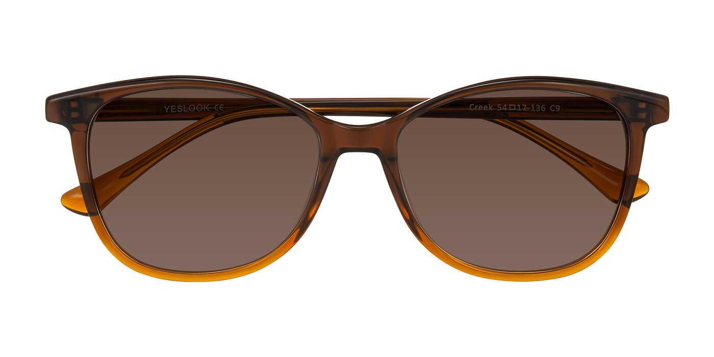 Creek - Gradient Brown Tinted Sunglasses