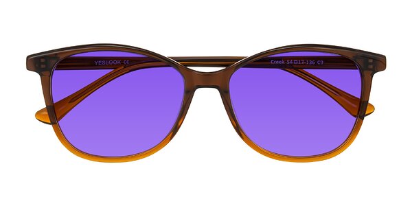 Front of Creek in Gradient Brown