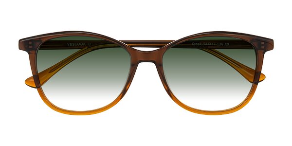 Front of Creek in Gradient Brown