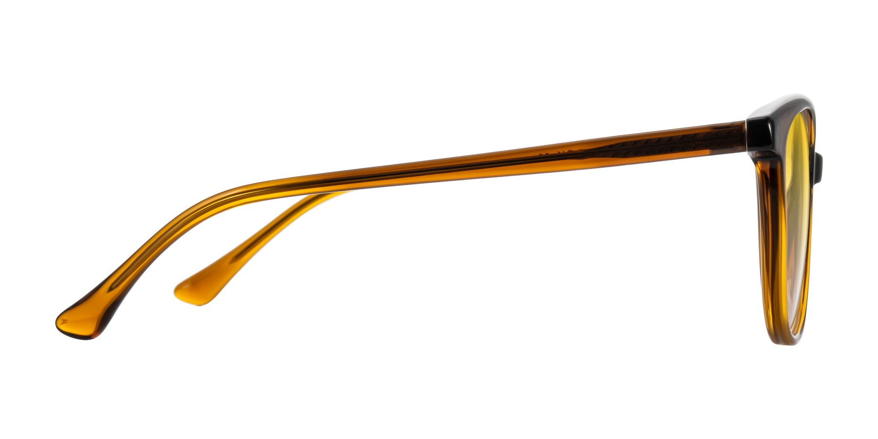Side of Creek in Gradient Brown with Yellow Gradient Lenses