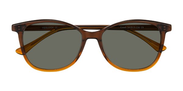 Front of Creek in Gradient Brown