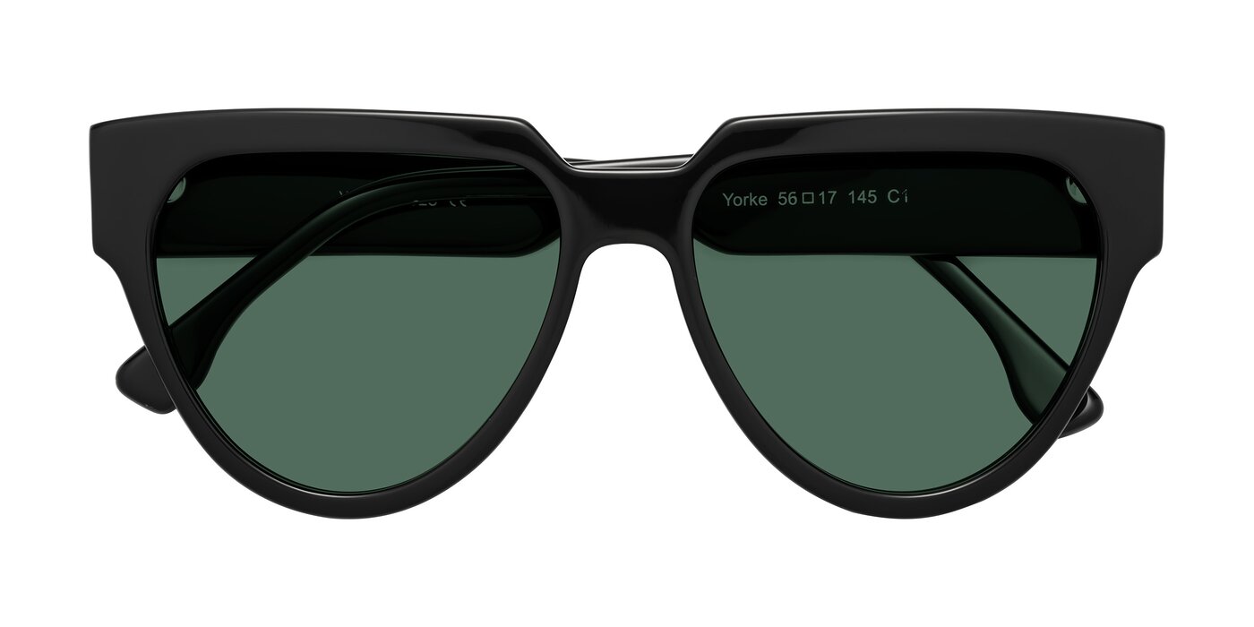Yorke - Black Polarized Sunglasses