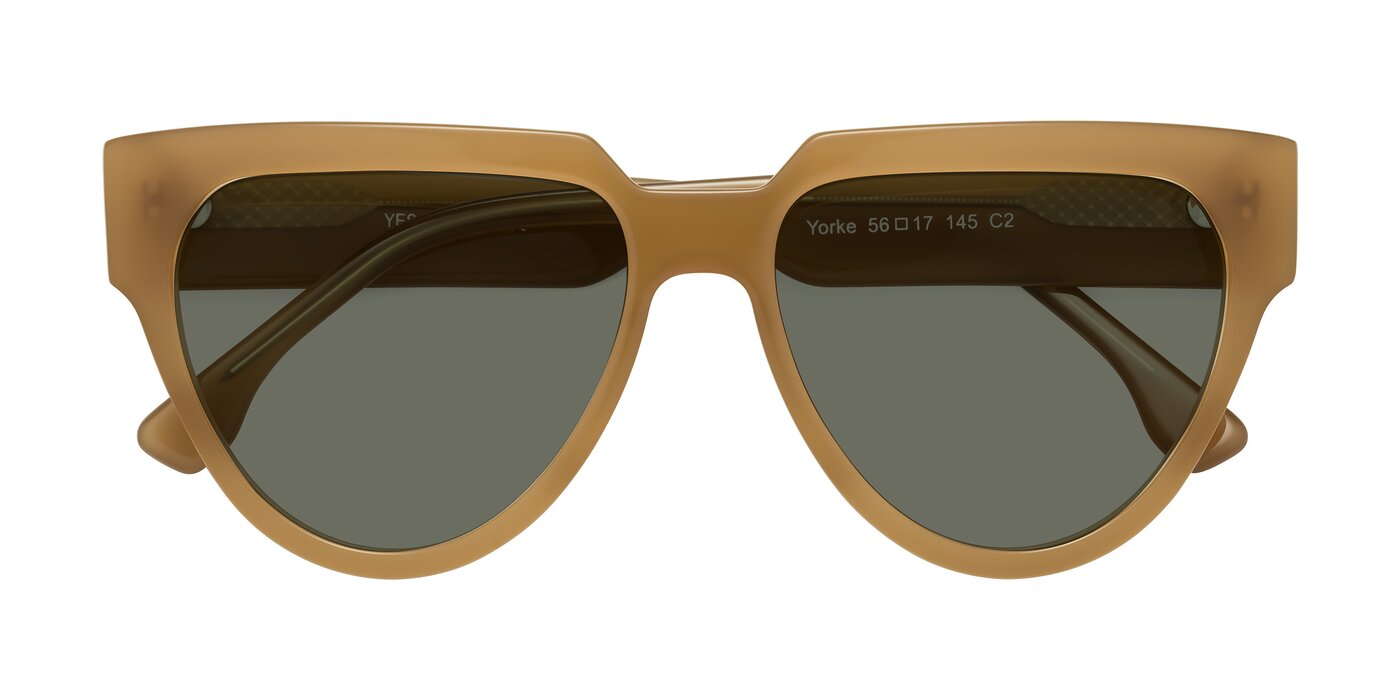 Yorke - Caramel Polarized Sunglasses