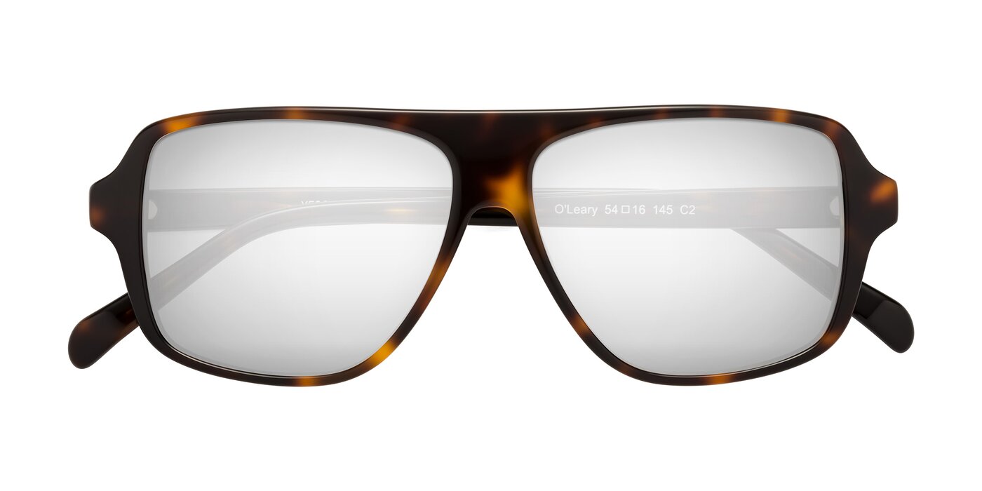 O'Leary - Tortoise Flash Mirrored Sunglasses