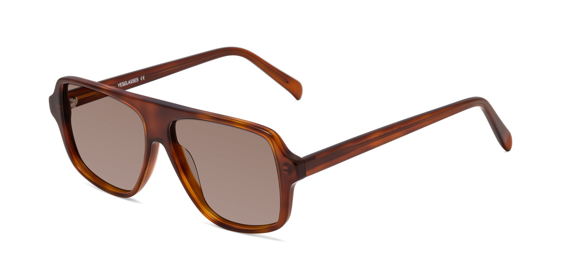 Angle of O'Leary in Maple Syrup with Medium Brown Tinted Lenses