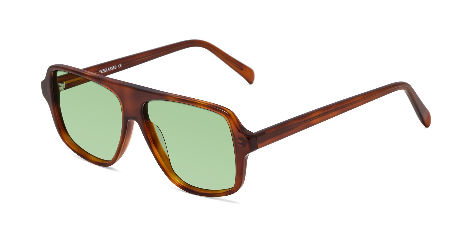 Angle of O'Leary in Maple Syrup with Medium Green Tinted Lenses