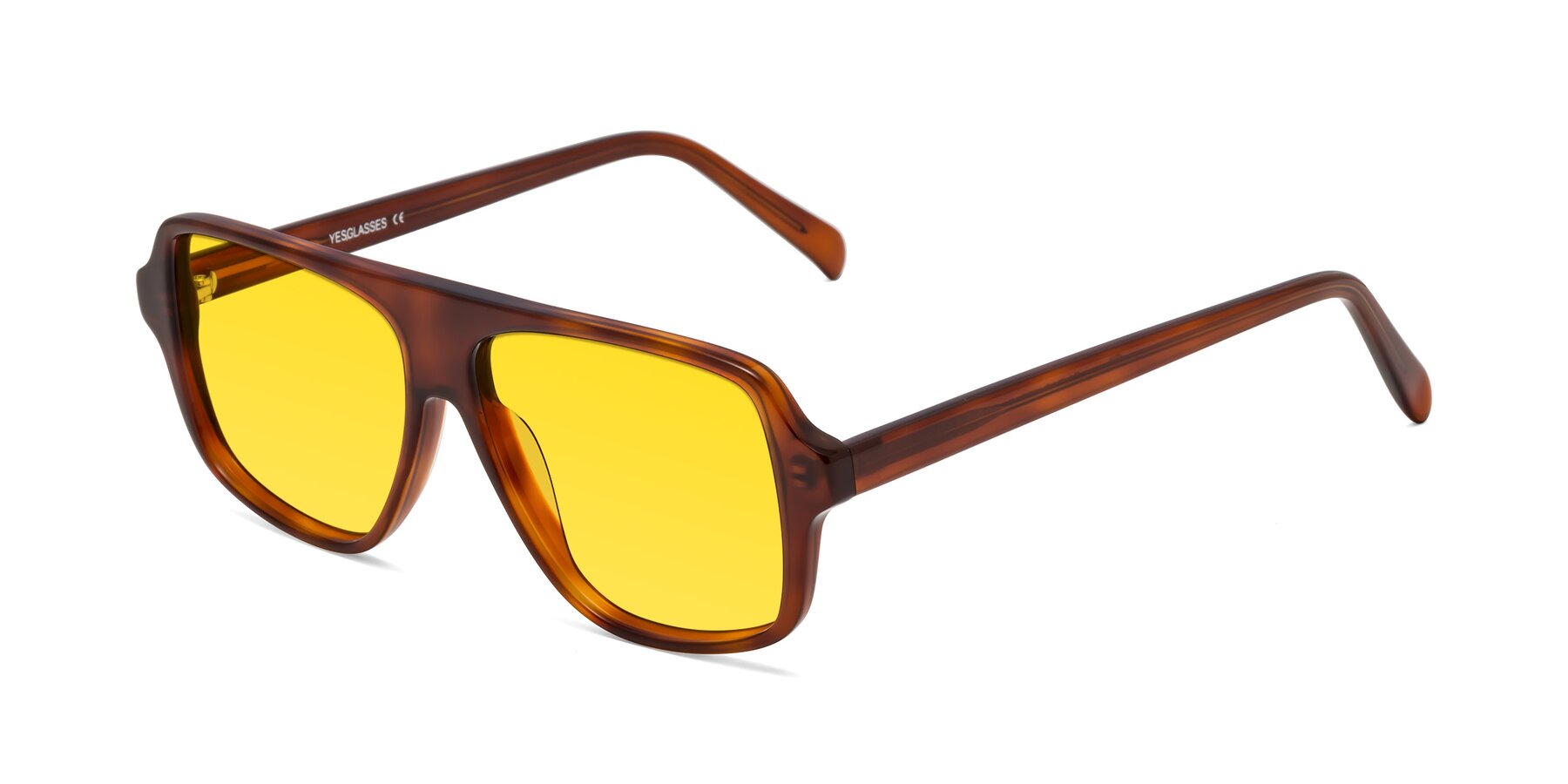 Angle of O'Leary in Maple Syrup with Yellow Tinted Lenses