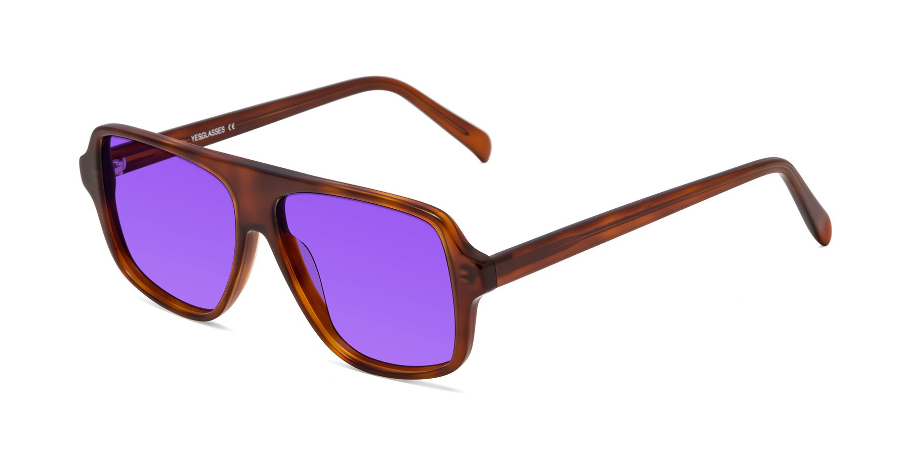 Angle of O'Leary in Maple Syrup with Purple Tinted Lenses