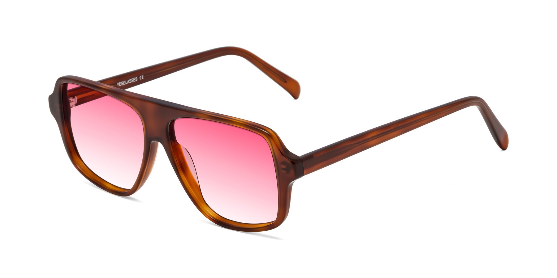Angle of O'Leary in Maple Syrup with Pink Gradient Lenses