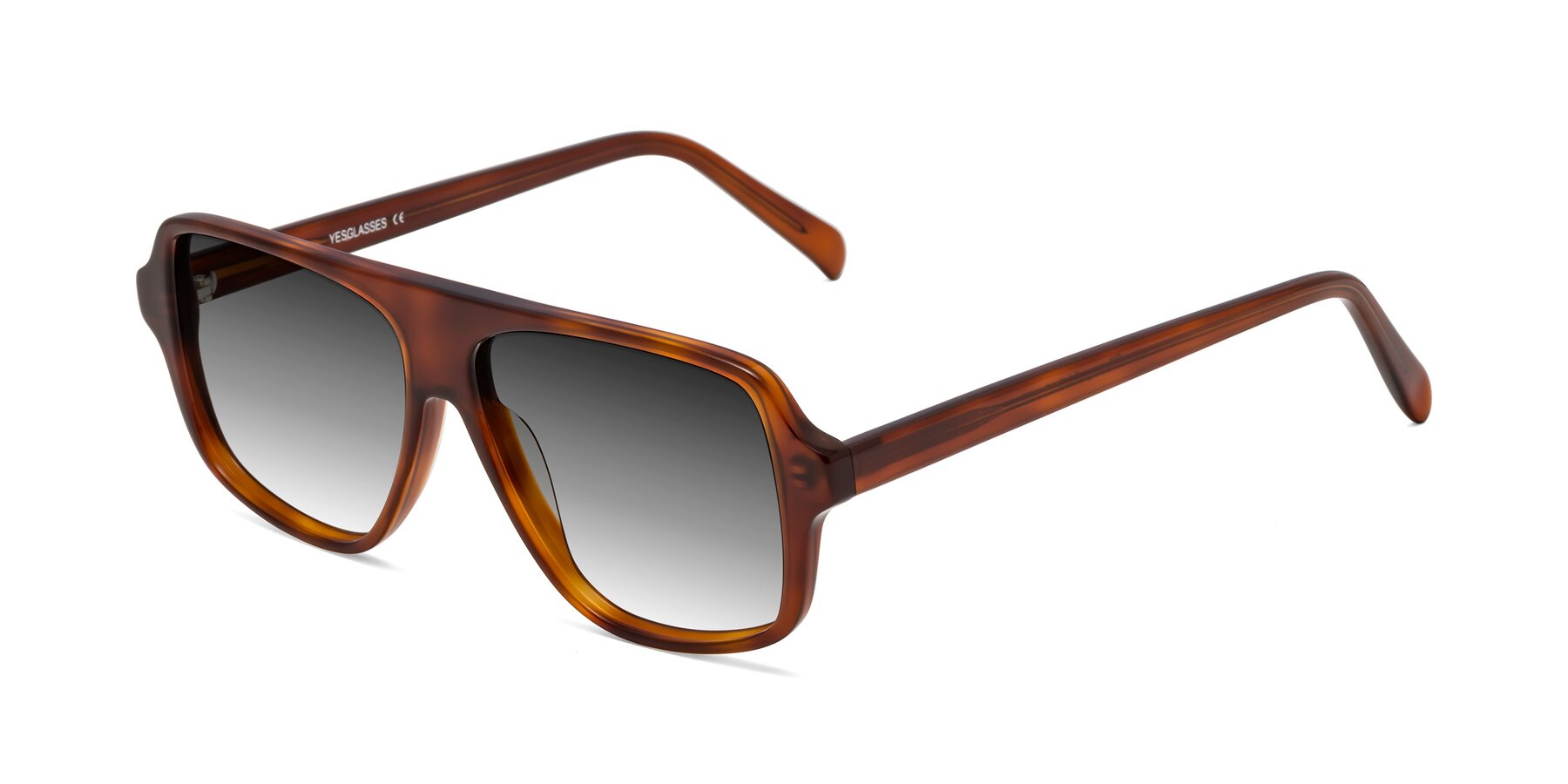 Angle of O'Leary in Maple Syrup with Gray Gradient Lenses