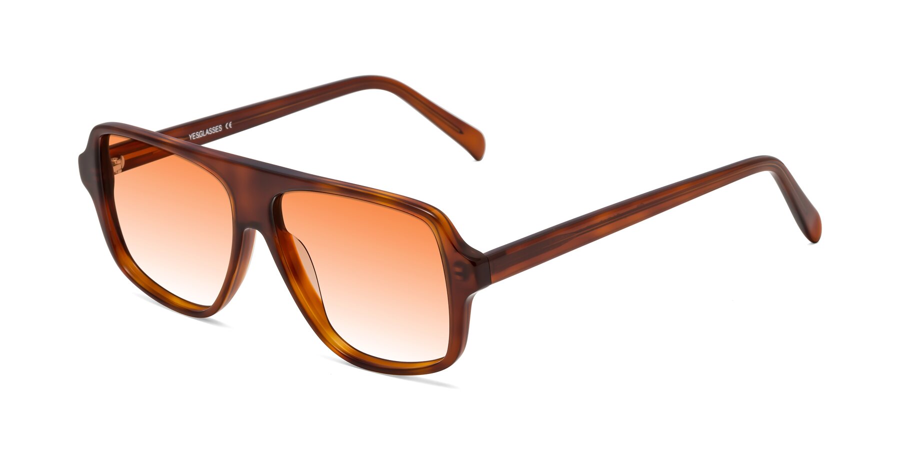 Angle of O'Leary in Maple Syrup with Orange Gradient Lenses