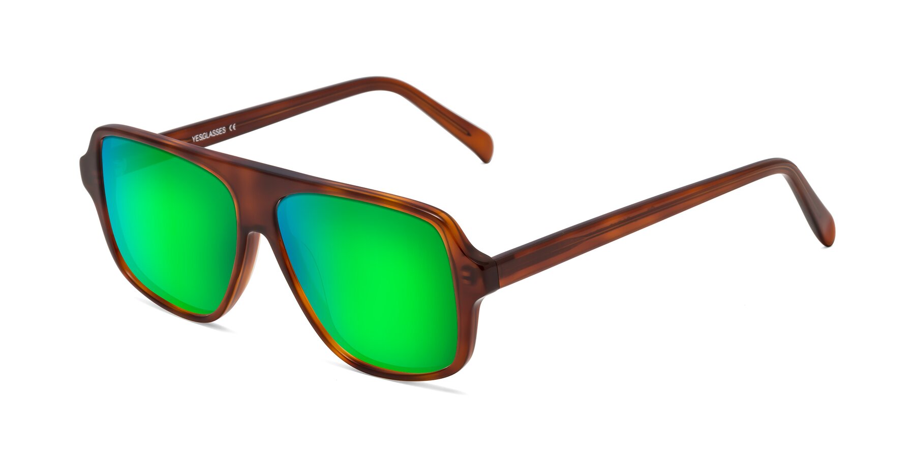 Angle of O'Leary in Maple Syrup with Green Mirrored Lenses