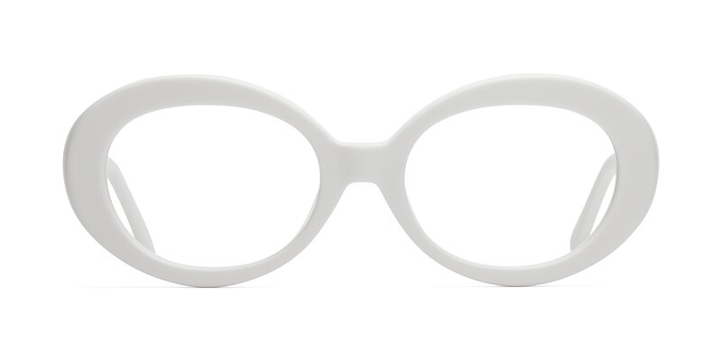 Fair - White Eyeglasses