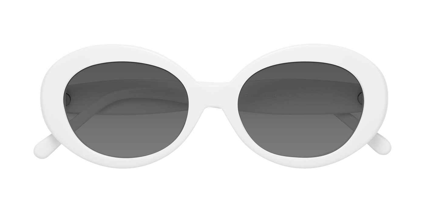 Fair - White Tinted Sunglasses