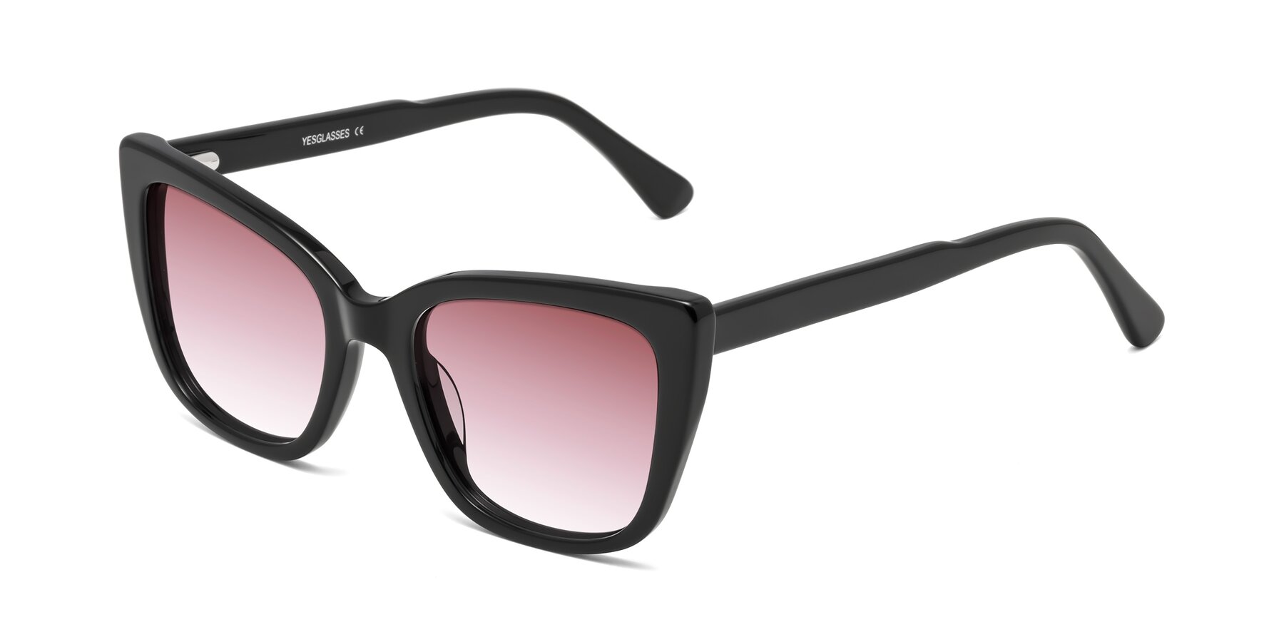 Angle of Sites in Black with Garnet Gradient Lenses