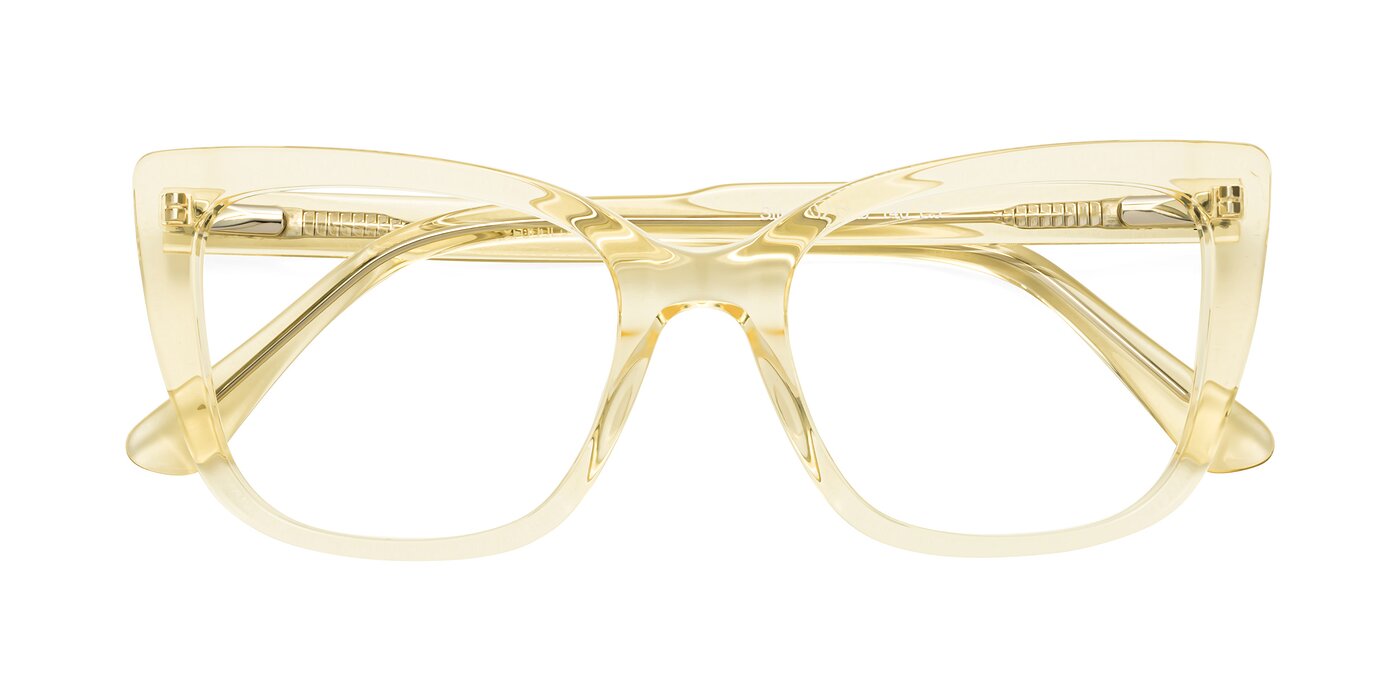Sites - Transparent Yellow Eyeglasses