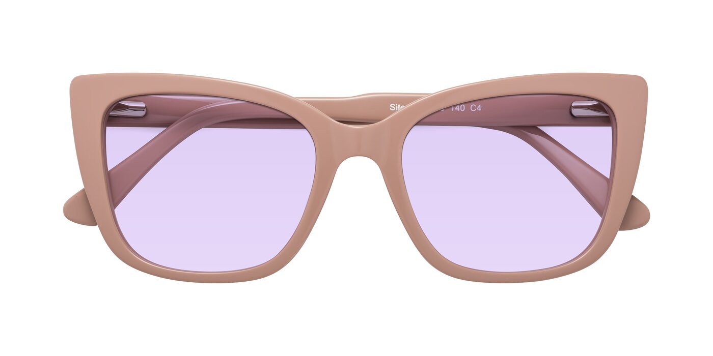 Sites - Dusty Mauve Tinted Sunglasses