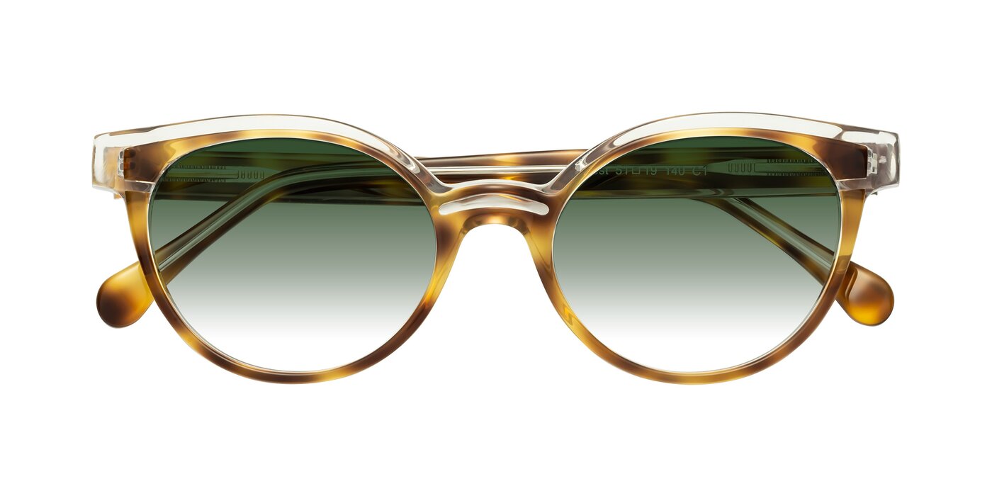 Forest - Brown Tortoise Gradient Sunglasses