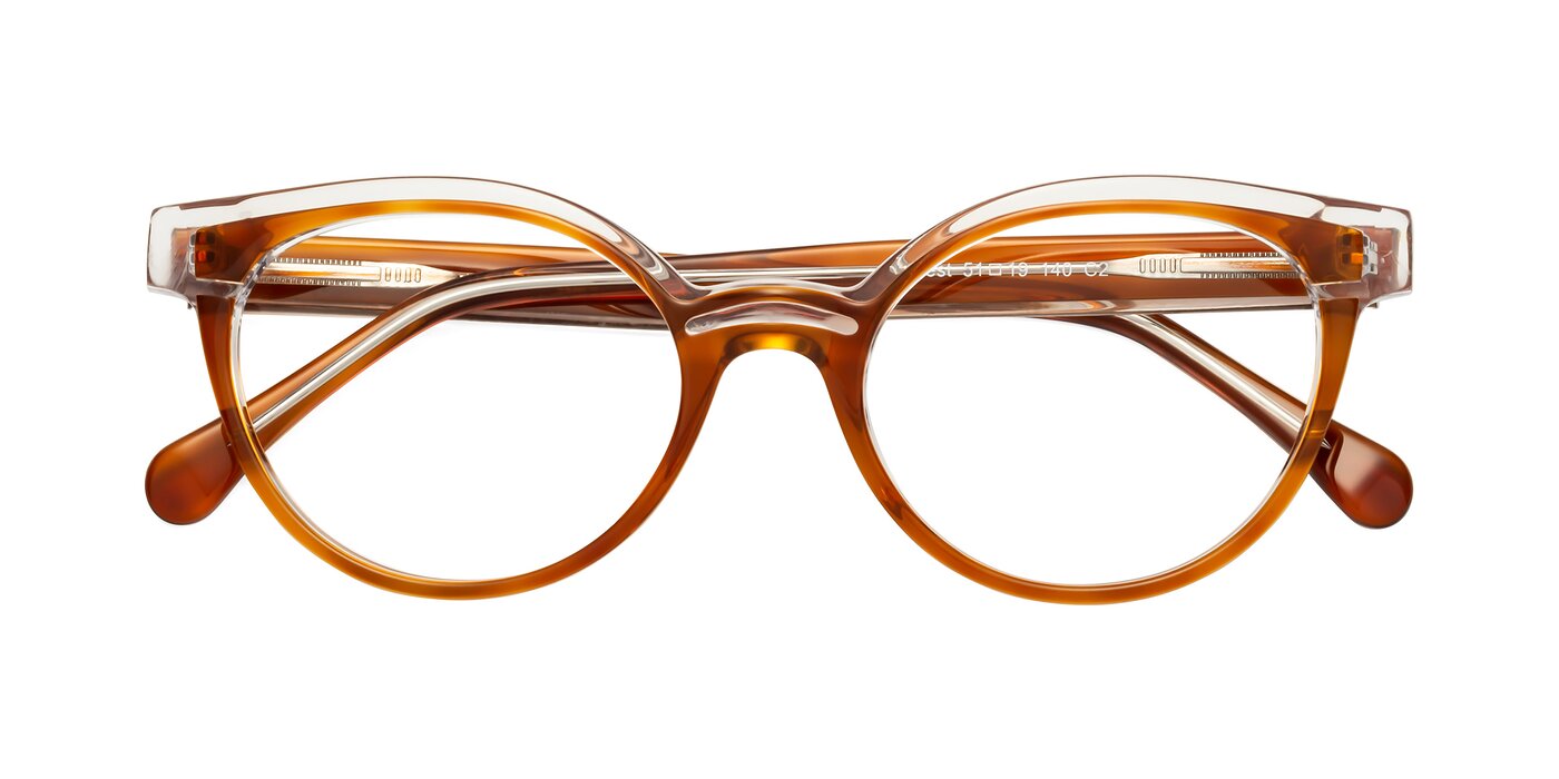Forest - Amber Eyeglasses
