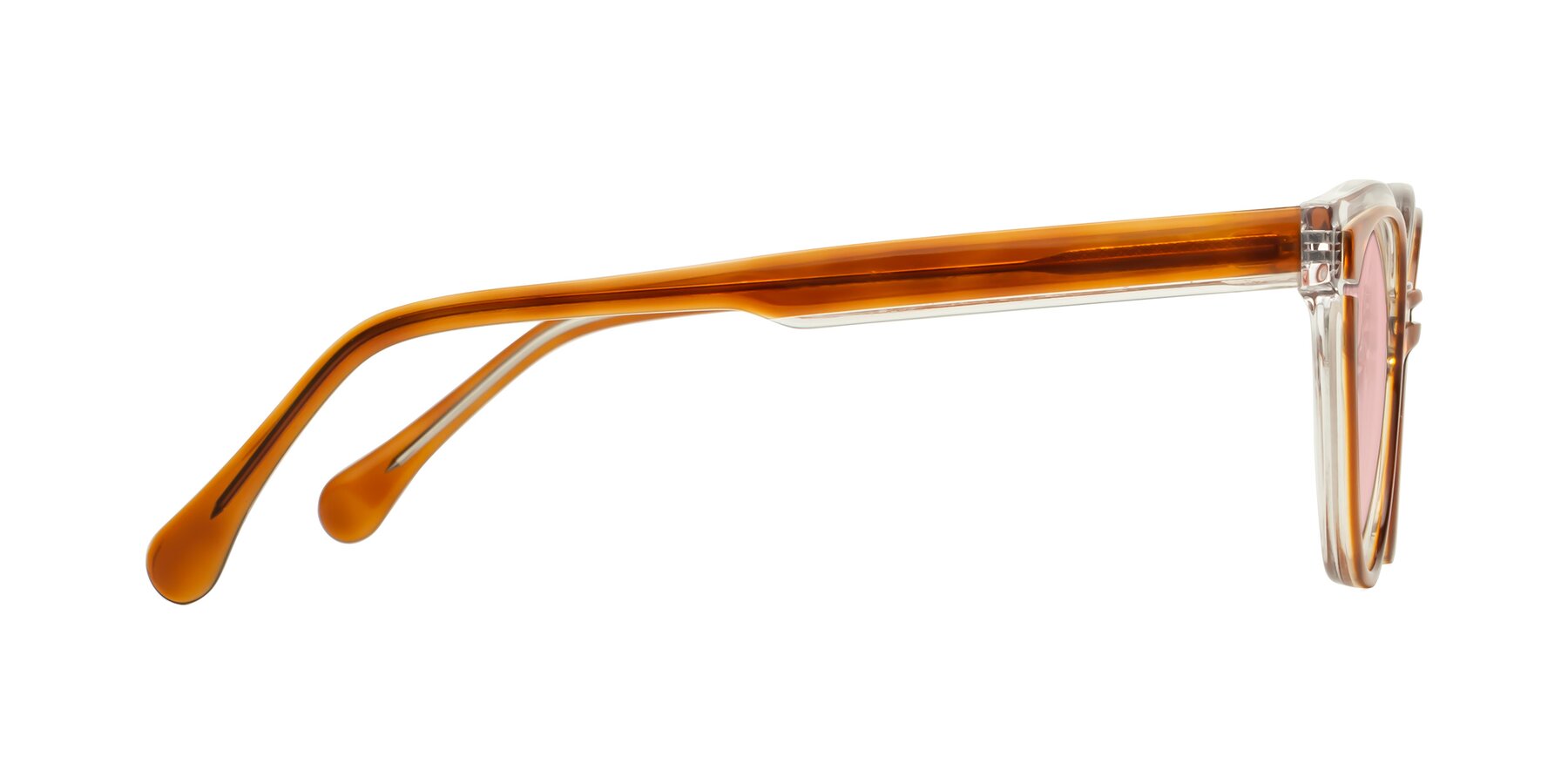 Side of Forest in Amber with Light Garnet Tinted Lenses