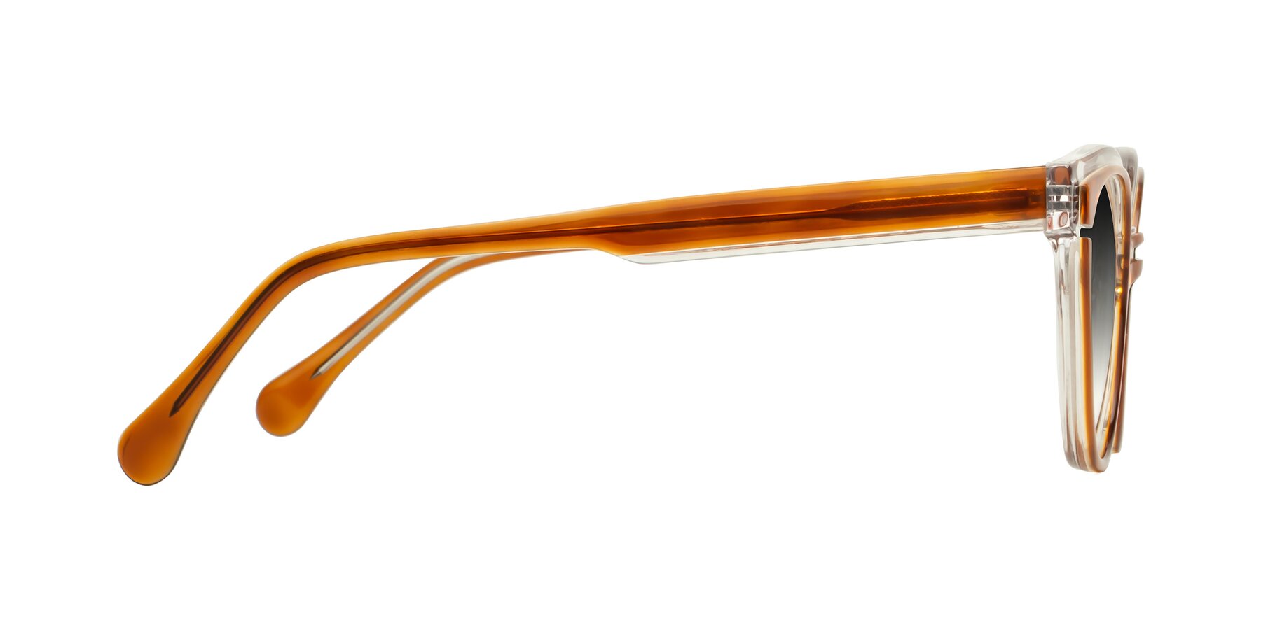 Side of Forest in Amber with Gray Gradient Lenses